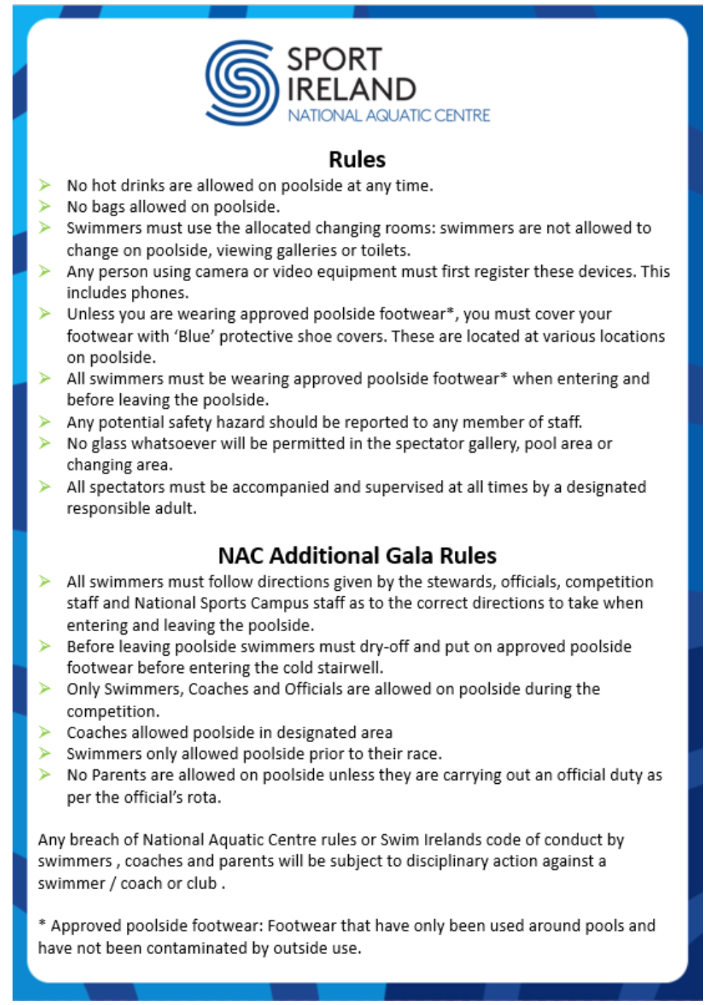 Pool layout information pg2